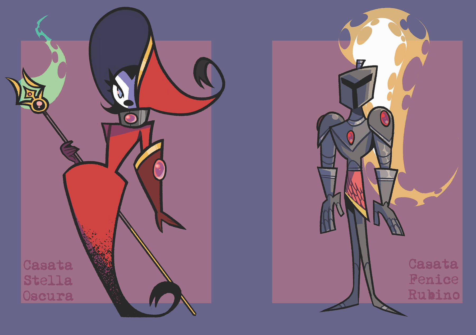 character design study for Nemo Accademy