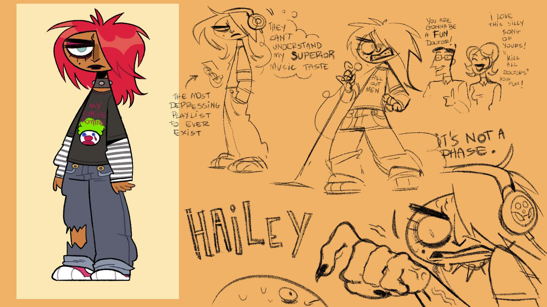 character design for a masterclass with Tom Bancroft